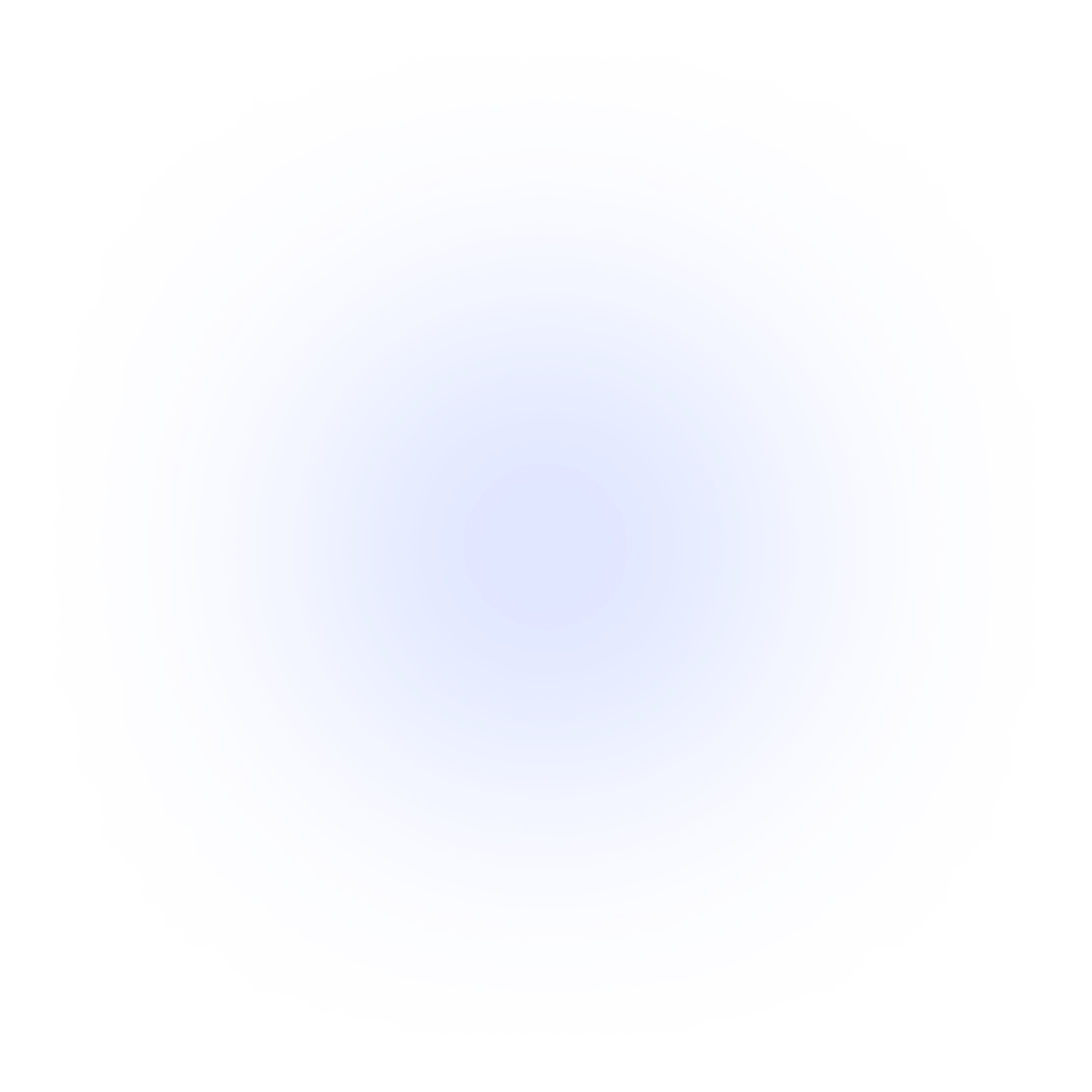 Ombre diffuse sur un cercle bleu